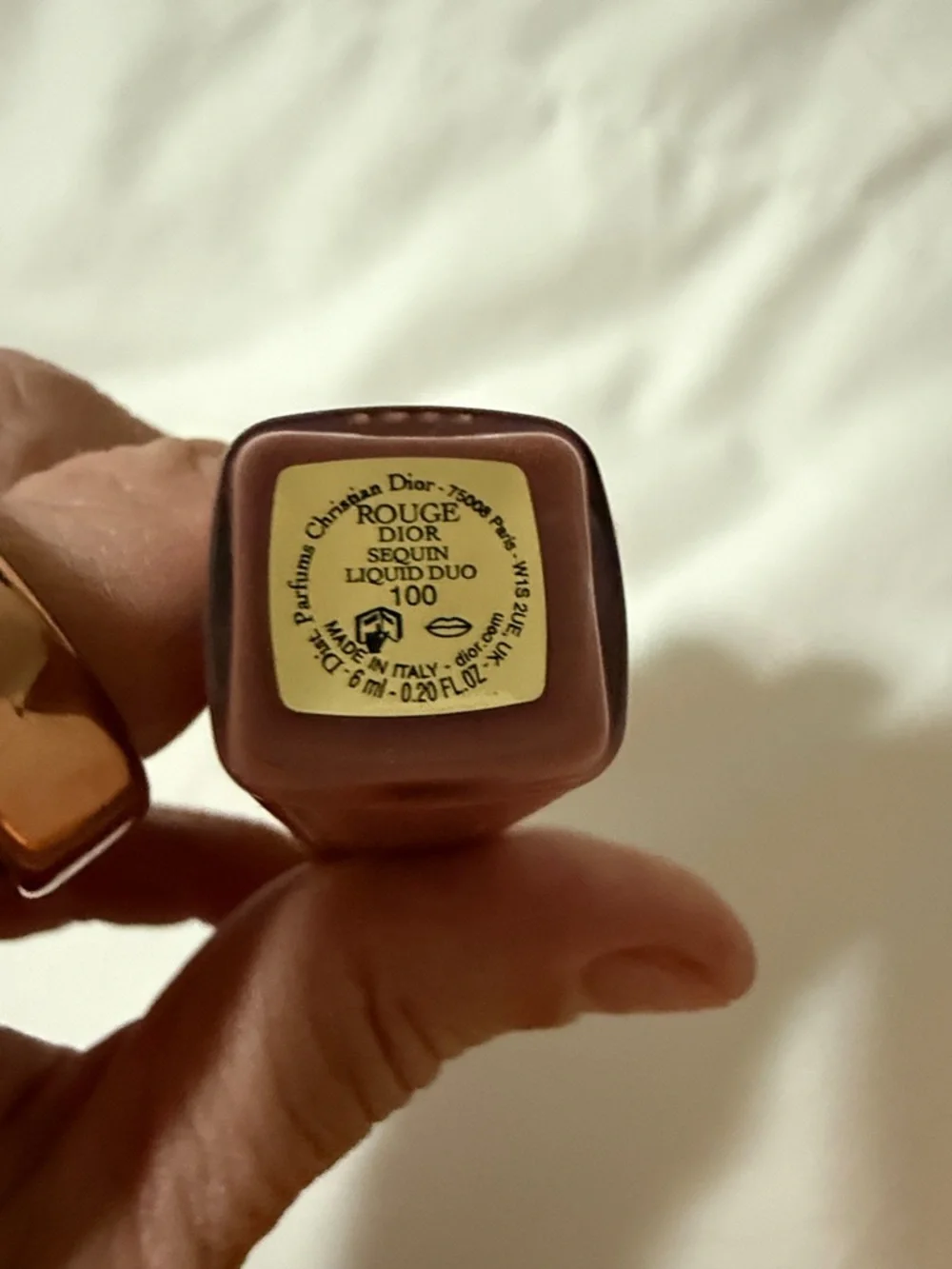 Dior Beauty Holiday 2025 Sequin Lips: Spectacular Nude. Used once. LE. - Picture 3 of 4